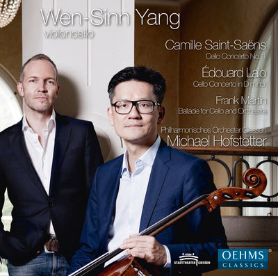 Saint-Saens, Lalo & Martin: Works for Cello & Orchestra / Yang, Hofstetter, Giessen Philharmonic