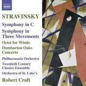 Stravinsky: Symphony In C, Symphony In 3 Movements / Craft, Philharmonia Orchestra
