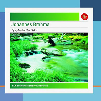Brahms: Symphonies Nos 3 & 4 / Wand, NDR Sinfonieorchester