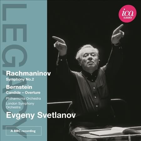 Bernstein: Candide Overture; Rachmaninov: Symphony No 2 / Svetlanov