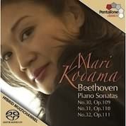 Beethoven: Piano Sonatas No 30, 31, 32 / Mari Kodama