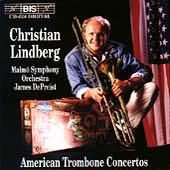 American Trombone Concertos / Christian Lindberg, Depreist