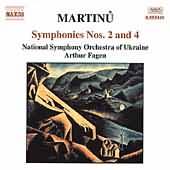 Martinu: Symphonies Nos 2 & 4 / Fagen, Nso Of Ukraine