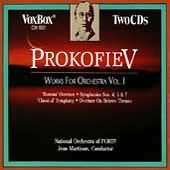 Prokofiev: Works For Orchestra Vol I / Jean Martinon