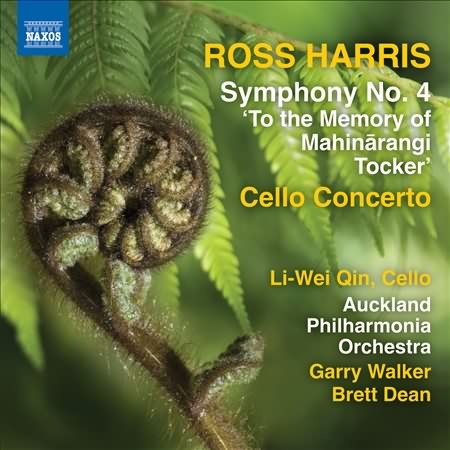 Ross Harris: Cello Concerto; Symphony No. 4 / Qin, Walker, Dean