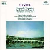 Handel: Recorder Sonatas / László Czidra, Zsolt Harsányi
