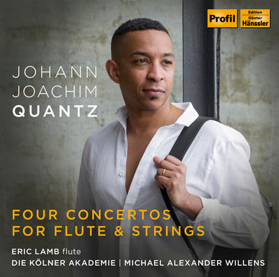 Quantz: Four Concertos for Flute & Strings / Lamb, Willens, Cologne Academy