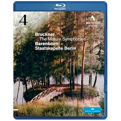 Bruckner: The Mature Symphonies - Symphony No 4 / Barenboim [blu-ray]