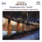 Arnold: Symphonies No 7 & 8 / Penny, Ireland National So