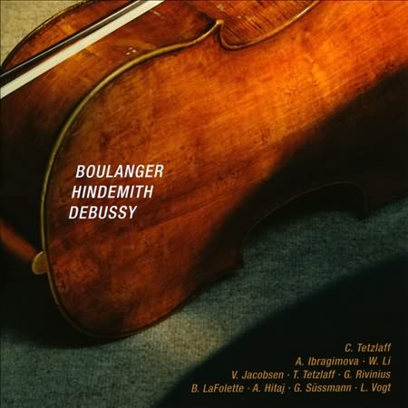 Boulanger, Hindemith, Debussy