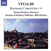 Vivaldi: Bassoon Concertos Vol 4 / Benkócs, Drahos, Et Al