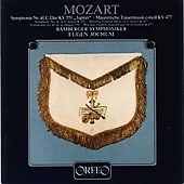 Mozart: Symphony No 41, Etc / Jochum, Bamberger Symphoniker