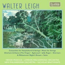 Leigh: Agincourt, Concertino For Harpsichord, Etc / Pinnock, Braithwaite