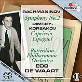 Rachmaninov: Symphony no 2; Rimsky-Korsakov: Capriccio Espagnol / De Waart, Rotterdam PO