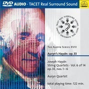 Auryn's Haydn: Op. 33 / String Quartets, Vol 6 Of 14 (DVD Audio)
