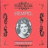 Prima Voce - Frieda Hempel