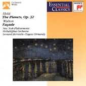 Holst: The Planets;  Walton: Facade / Bernstein, Ormandy