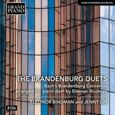 Bach: The Brandenburg Duets / Bindman, Lin