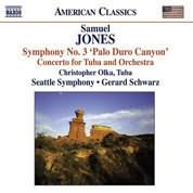 Samuel Jones: Symphony No 3, Tuba Concerto / Olka, Schwarz