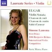 Laureate Series, Violin - Elgar / Simone Lamsma