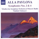 Pavlova: Symphony No 2 & 4 / Fedoseyev, Et Al
