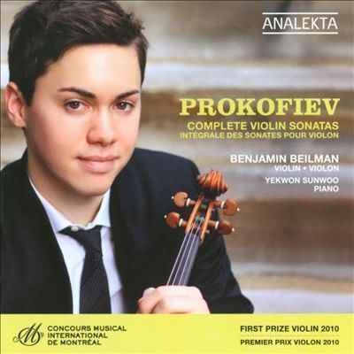 Prokofiev: Complete Violin Sonatas / Beilman, Sunwoo