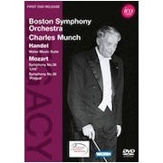 Handel: Water Music; Mozart: Symphonies 36 & 38 / Munch, Boston Symphony