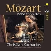 Mozart: Piano Concertos Vol 4 / Zacharias, Lausanne Chamber Orchestra
