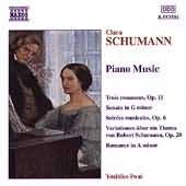 C. Schumann: Piano Music / Yoshiko Iwai