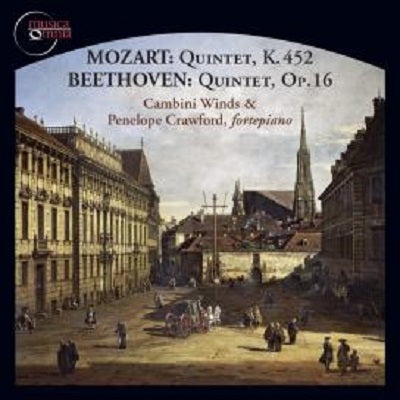 Mozart: Quintet, K. 452; Beethoven: Quintet, Op. 16 / Crawford, Cambini Winds