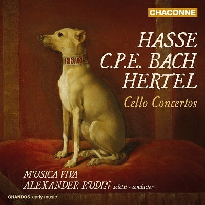 Hasse, C.P.E. Bach, Hertel: Cello Concertos / Rudin, Musica Viva