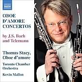 Bach, Telemann: Oboe D'amore Concertos / Stacy, Mallon