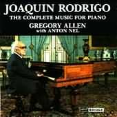 Rodrigo: The Complete Music For Piano / Gregory Allen