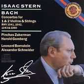 Bach: Concertos For 1 & 2 Violins / Stern, Zukerman, Et Al