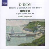 D'indy, Bruch: Works For Clarinet, Cello & Piano