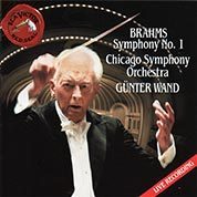Brahms: Symphony No 1 / Günter Wand, Chicago Symphony Orch