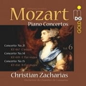 Mozart: Piano Concertos, Vol. 6 / Zacharias, Lausanne Chamber Orchestra