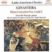 Ginastera: Piano Concertos No 1 And 2 / De Marinis, Et Al