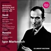 Verdi: Requiem; Rossini: Overtures / Igor Markevitch