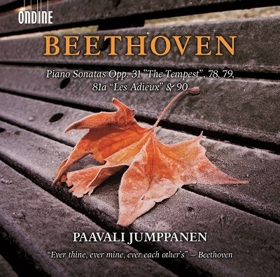 Beethoven: Piano Sonatas Nos. 16-18, 24-27 / Jumppanen