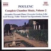 Poulenc: Complete Chamber Music Vol 2 / Tharaud, Mourja, Etc