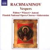Rachmaninov: Vespers / Söderström, Palmu, Et Al
