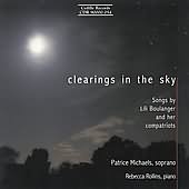 Clearings In The Sky - Boulanger, Et Al: Songs /Michaels Bedi