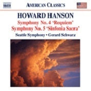 Hanson: Symphonies 4 & 5, Elegy In Memory Of Serge  / Schwarz, Seattle Symphony