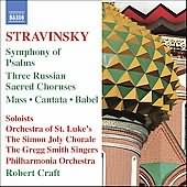 Stravinsky: Symphony Of Psalms, Etc / Robert Craft, Et Al