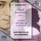 Mozart: Youth Symphonies Vol 3 / Marriner, Et Al
