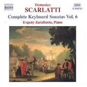 Scarlatti: Complete Keyboard Sonatas Vol 6 / Zarafiants