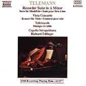 Telemann: Recorder Suite, Viola Concerto, Etc / Edlinger