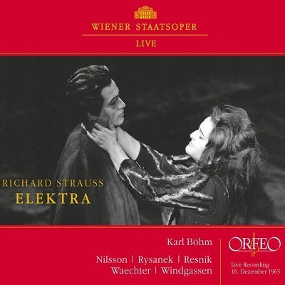 Strauss: Elektra / Bohm, Nilsson, Rysanek, Vienna State Opera (Live)