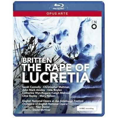 Britten: The Rape Of Lucretia / Ainsley, Boylan, Bayley, Melrose, Maltman [blu-ray]